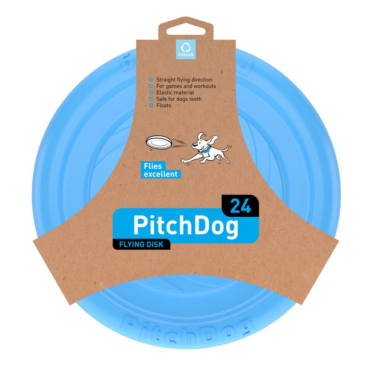 PitchDog - igralni leteči disk za pse, Ø24 cm (9,5") - slika 5